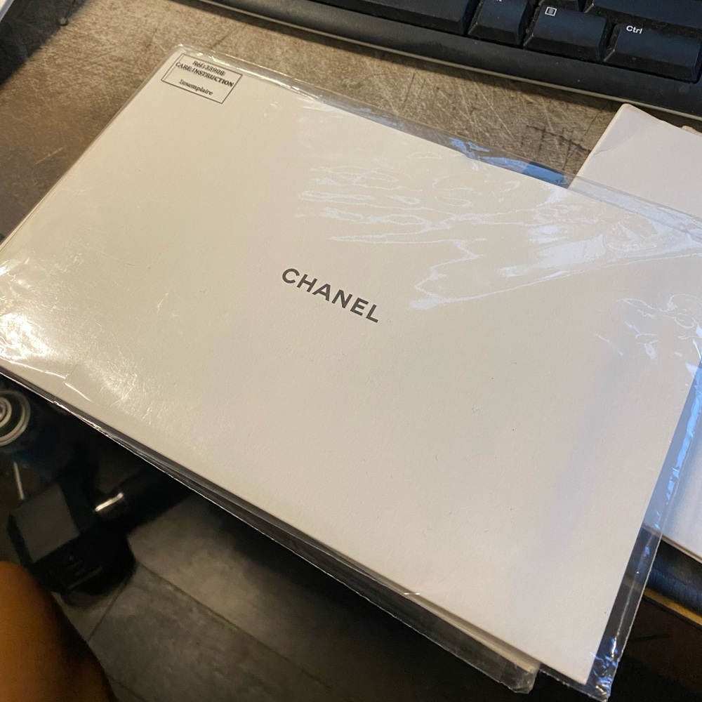 Chanel bag cleaning cloth and care instructions ( 3 pack)